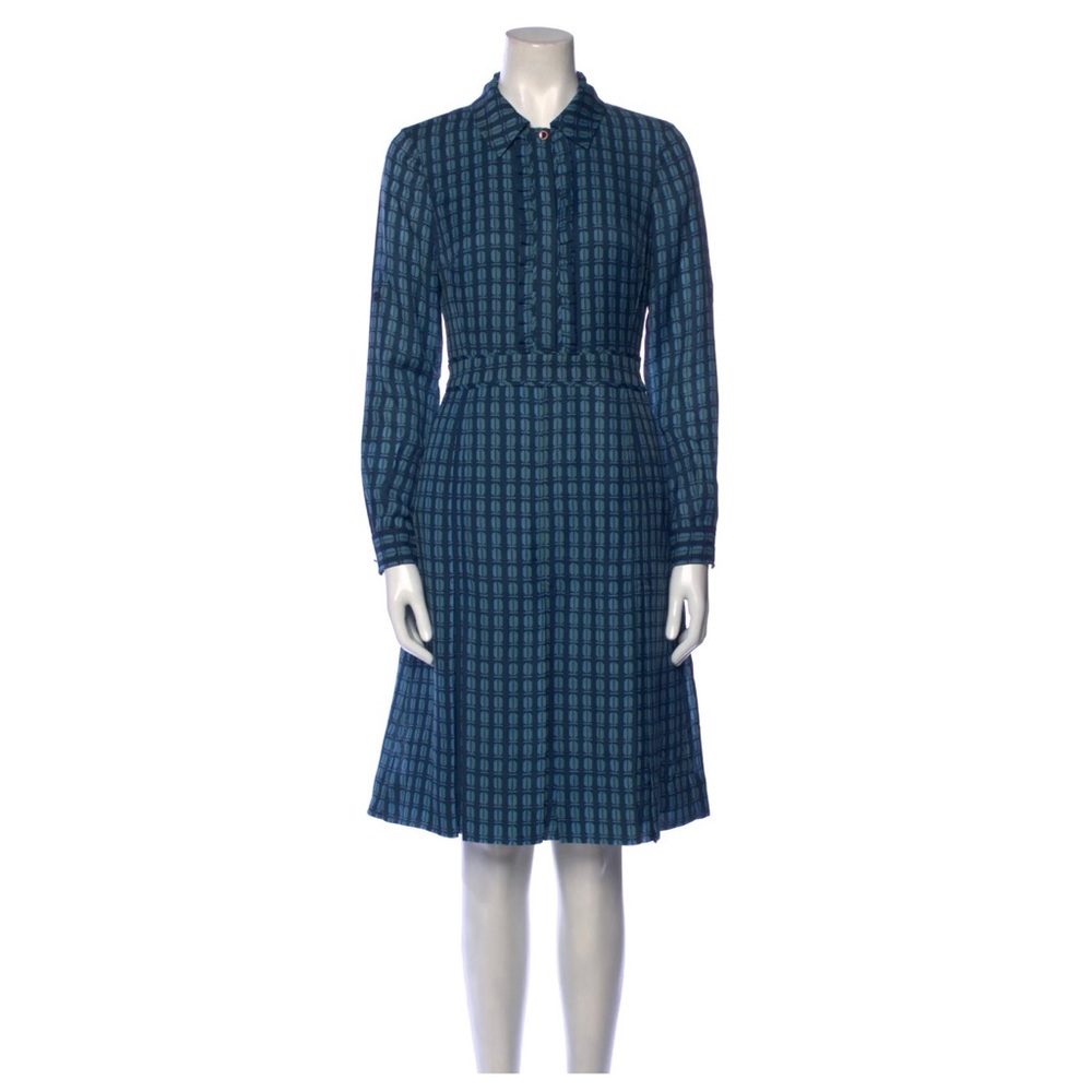 NWT Tory Burch Plaid Dress, Size 4 Small